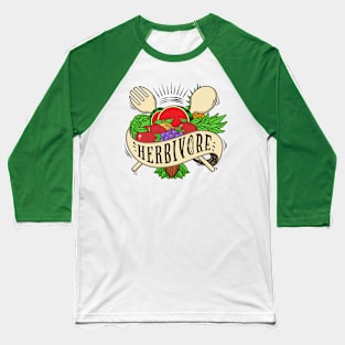 "Herbivore" go veg people Baseball T-Shirt